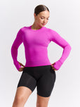 Seamless Long Sleeve Baby Tee - Pop Rocks