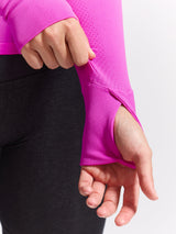 Thumbnail 5 of Seamless Long Sleeve Baby Tee - Pop Rocks, 5 of 6