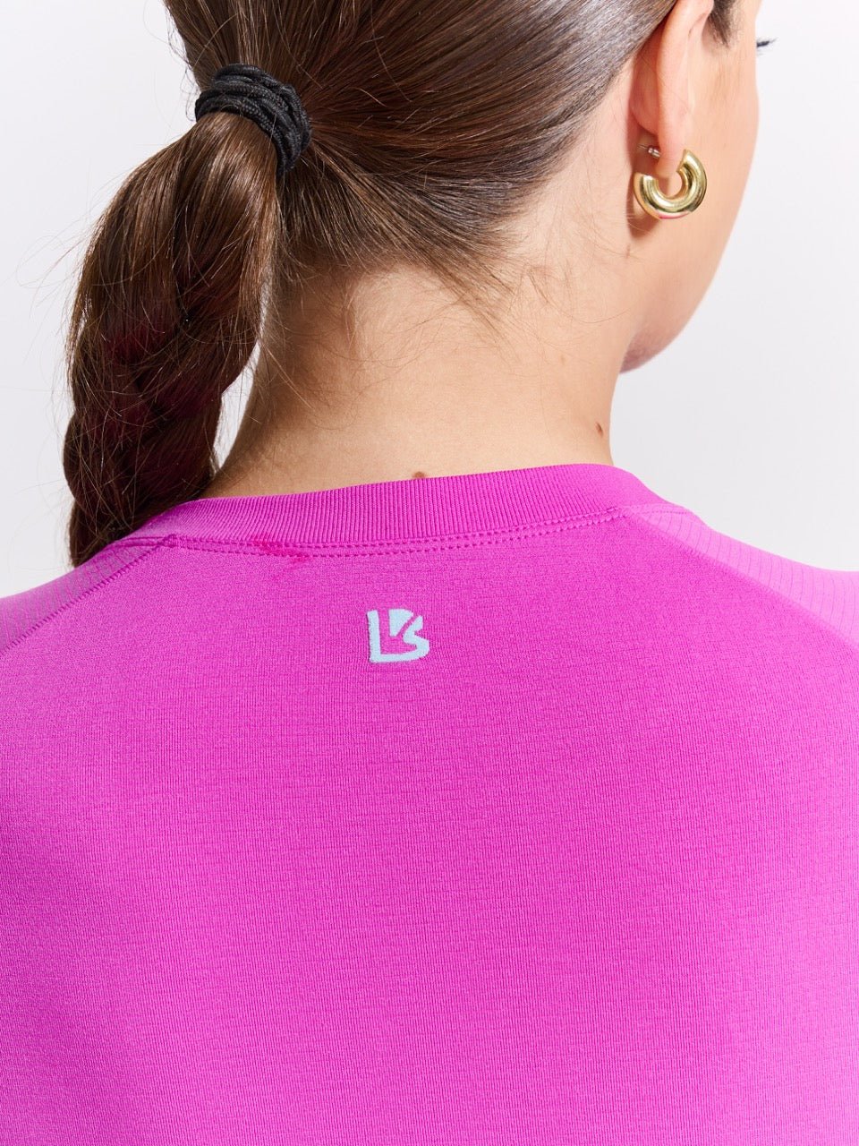 Seamless Long Sleeve Baby Tee - Pop Rocks