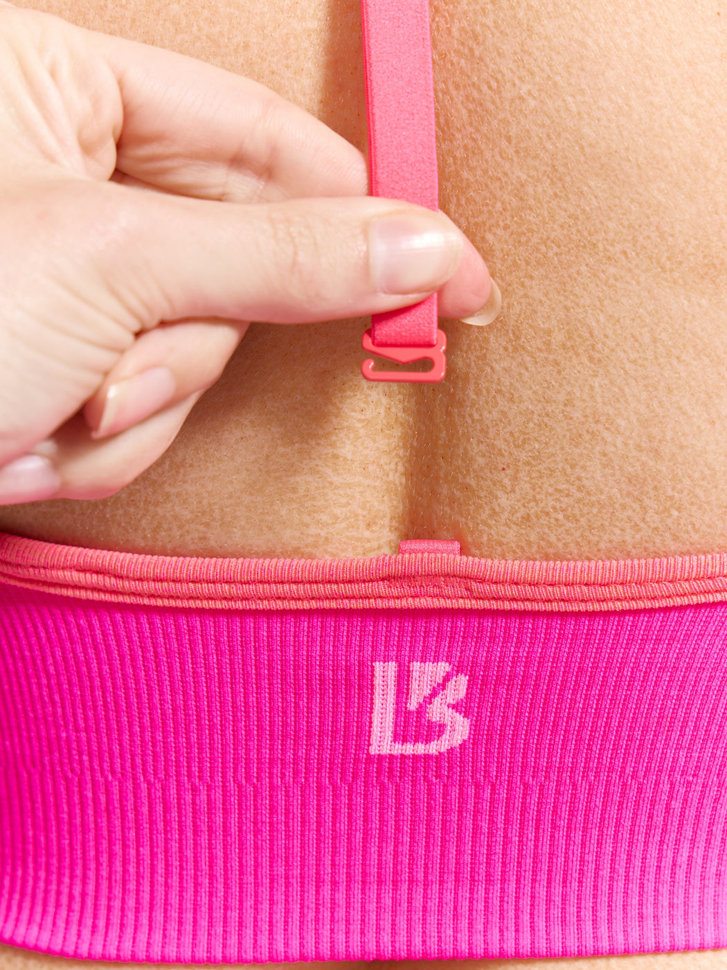 Halter Seamless Sports Bra - Sunrise Ombre