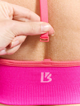 Thumbnail 5 of Halter Seamless Sports Bra - Sunrise Ombre, 5 of 7