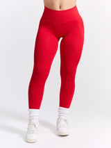 Thumbnail 3 of Miracle Seamless Legging - Salsa Red, 3 of 9