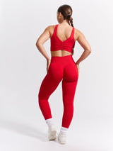 Thumbnail 5 of Form Seamless Sports Bra - Salsa Red, 5 of 6