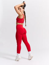 Thumbnail 8 of Miracle Seamless Legging - Salsa Red, 8 of 9