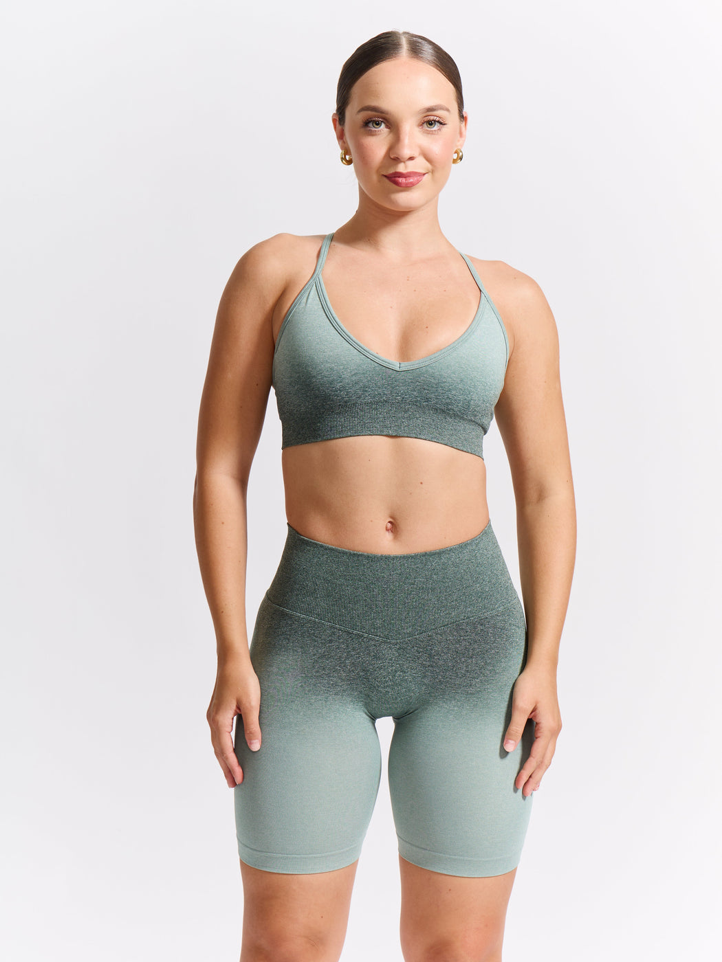 Miracle Seamless Short 6" - Sage Ombre