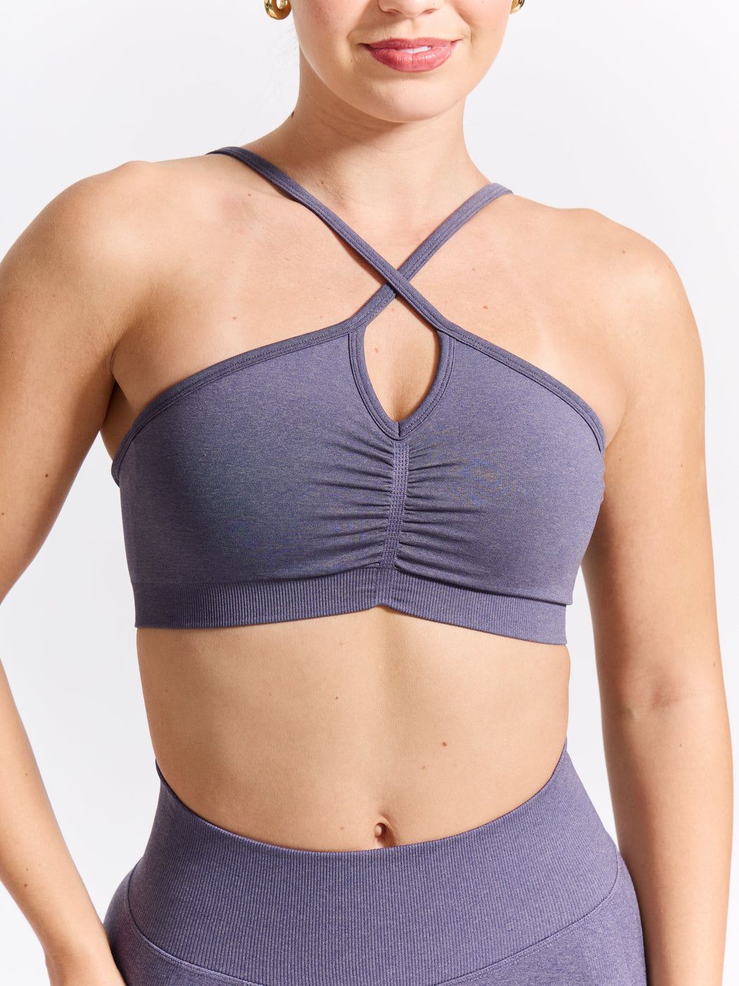Wonder Seamless Sports Bra - Shadow Berry
