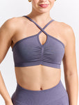 Wonder Seamless Sports Bra - Shadow Berry