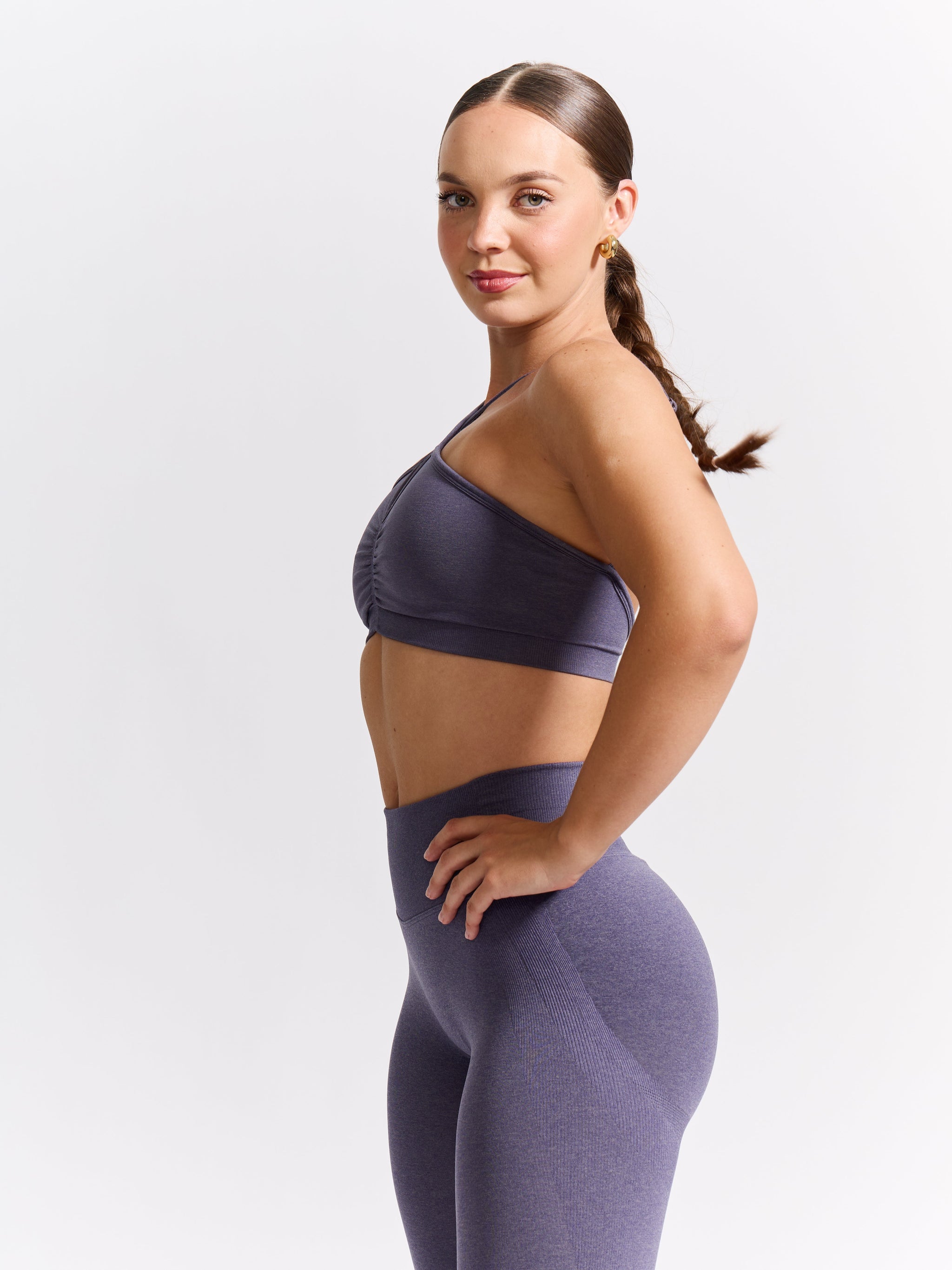 Wonder Seamless Sports Bra - Shadow Berry