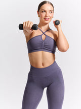 Thumbnail 2 of Wonder Seamless Sports Bra - Shadow Berry, 2 of 7