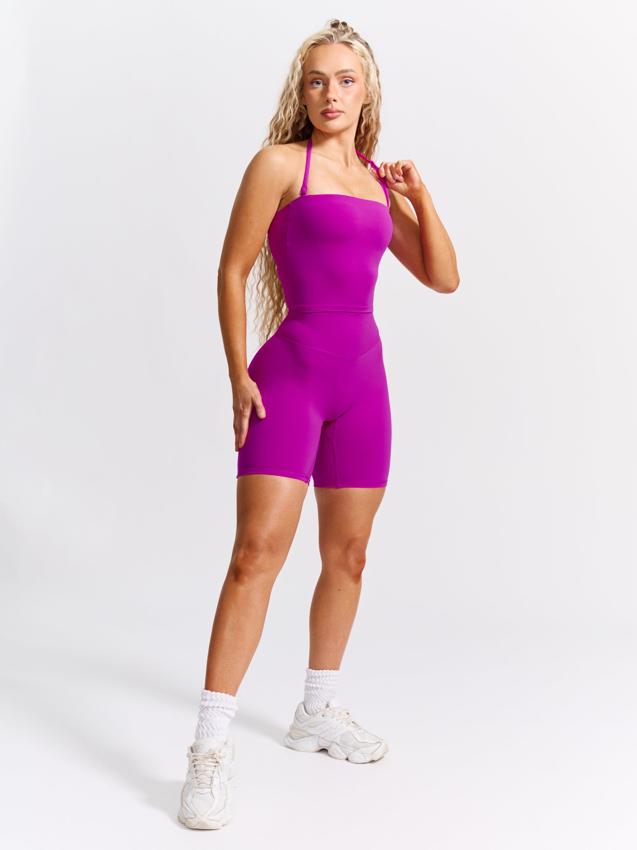 Aggressive Scrunch Short 7" - Grape Juice