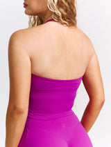 Thumbnail 6 of Butter Bandeau Crop - Grape Juice, 6 of 7