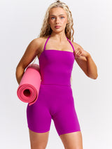 Thumbnail 5 of Butter Bandeau Crop - Grape Juice, 5 of 7