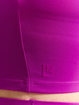 Thumbnail 7 of Butter Bandeau Crop - Grape Juice, 7 of 7