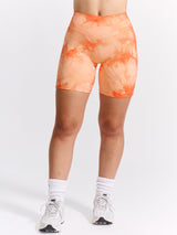 Thumbnail 4 of Aggressive Scrunch Short 7" - Peach Rings Tie Dye, 4 of 7