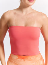 Thumbnail 4 of Butter Bandeau Crop - Tequila Sunrise, 4 of 7