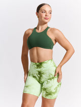 Thumbnail 5 of Aggressive Scrunch Short 7" - Honeydew Tie Dye, 5 of 6