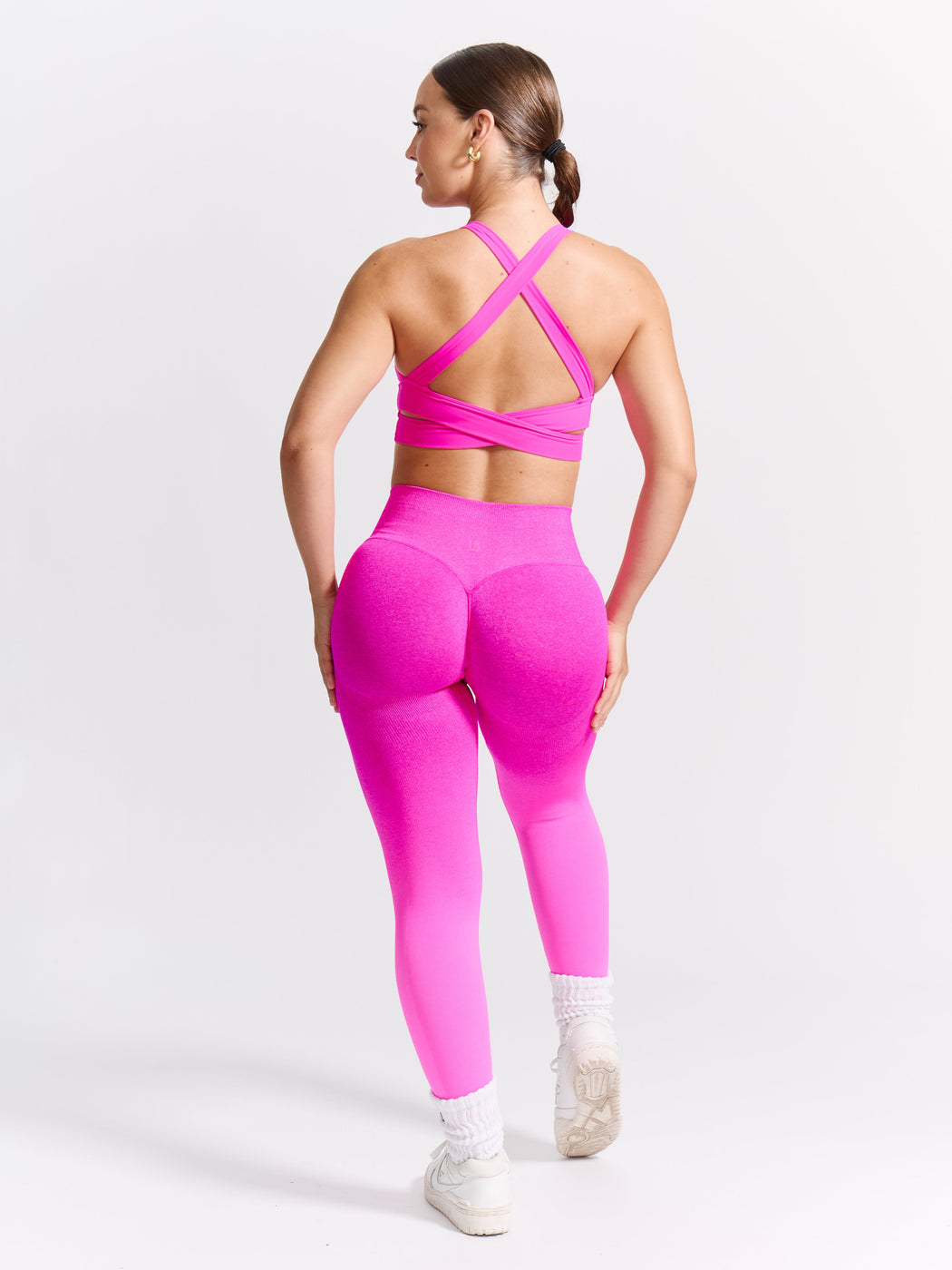 Miracle Seamless Legging - Hot Pink Ombre