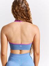 Thumbnail 5 of Halter Seamless Sports Bra - Ultraviolet Ombre, 5 of 5