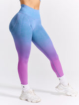 Thumbnail 4 of Miracle Seamless Legging - Ultraviolet Ombre, 4 of 6