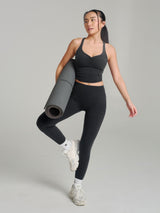 Thumbnail 3 of Poshknit Aggressive Scrunch Legging - Onyx Black, 3 of 5