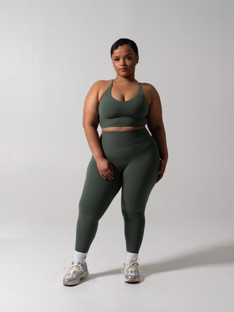 Poshknit Sports Bra - Limon Pepino