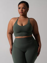 Thumbnail 1 of Poshknit Sports Bra - Limon Pepino, 1 of 6