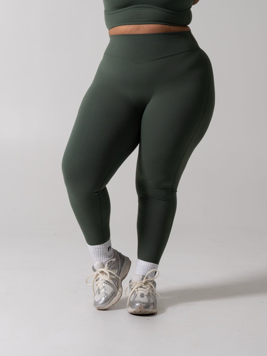 Poshknit Aggressive Scrunch Legging - Limon Pepino