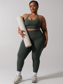 Poshknit Aggressive Scrunch Legging - Limon Pepino