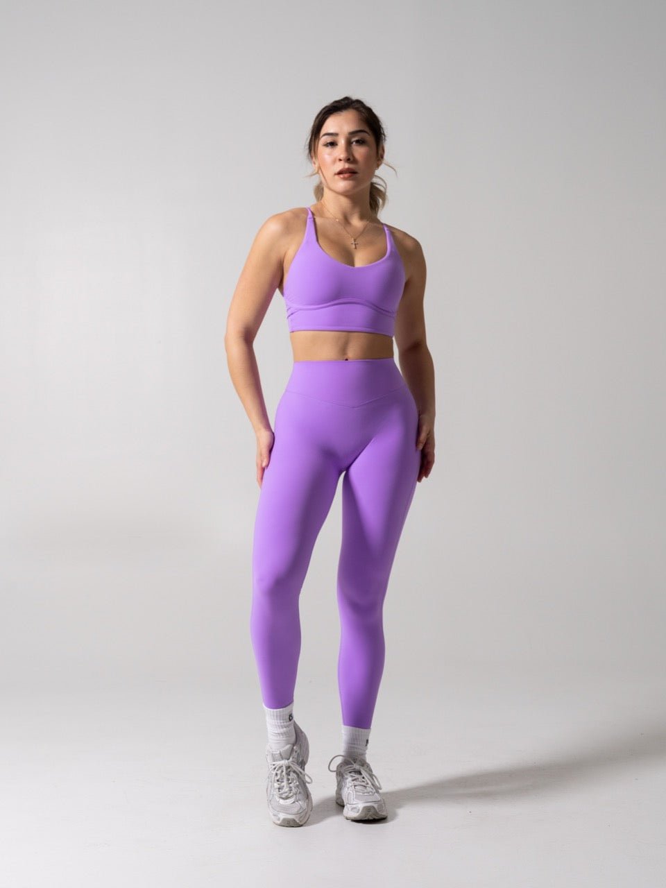 Poshknit Sports Bra - Taffy Purple