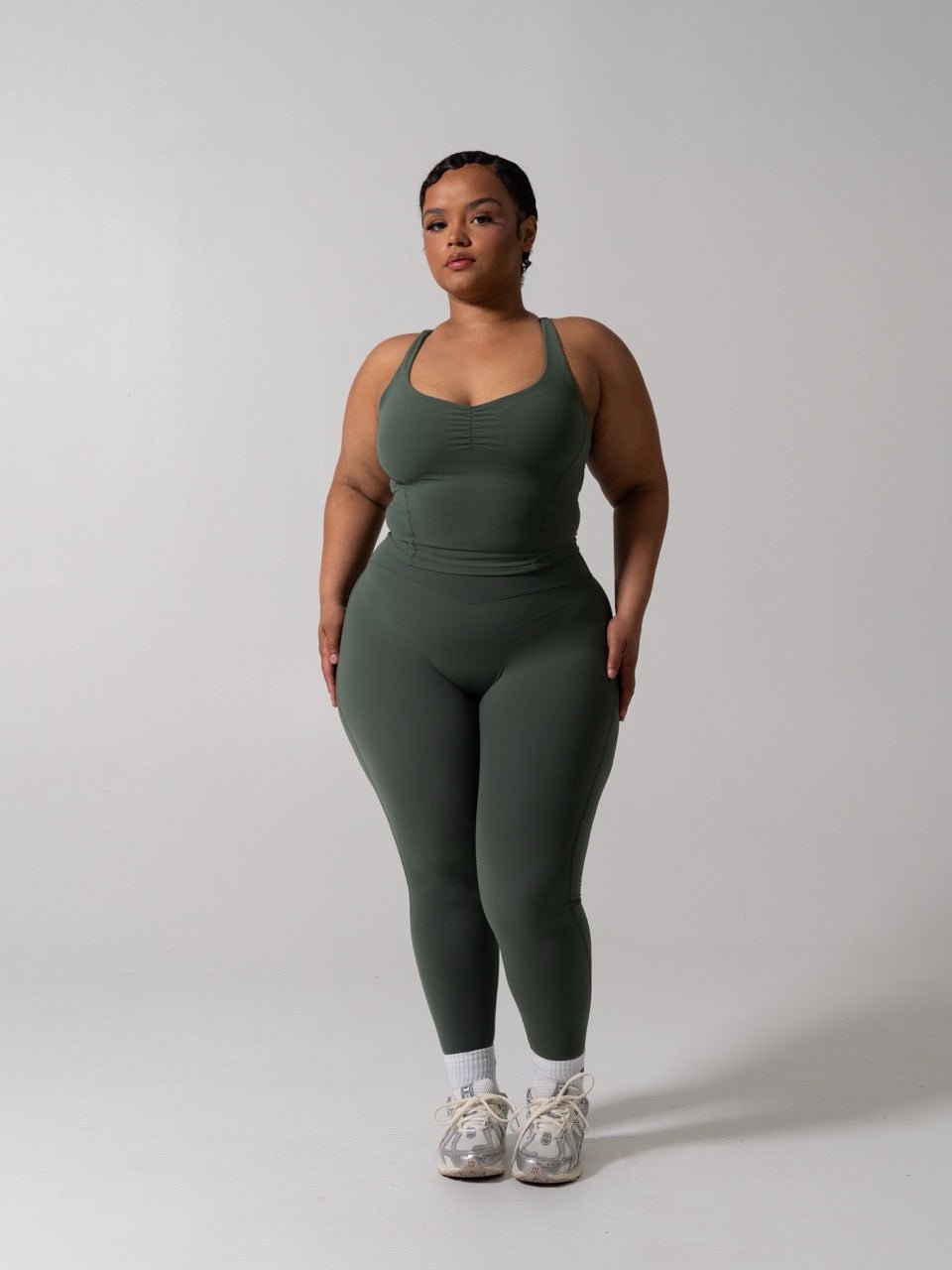 Poshknit Waist Tank - Limon Pepino