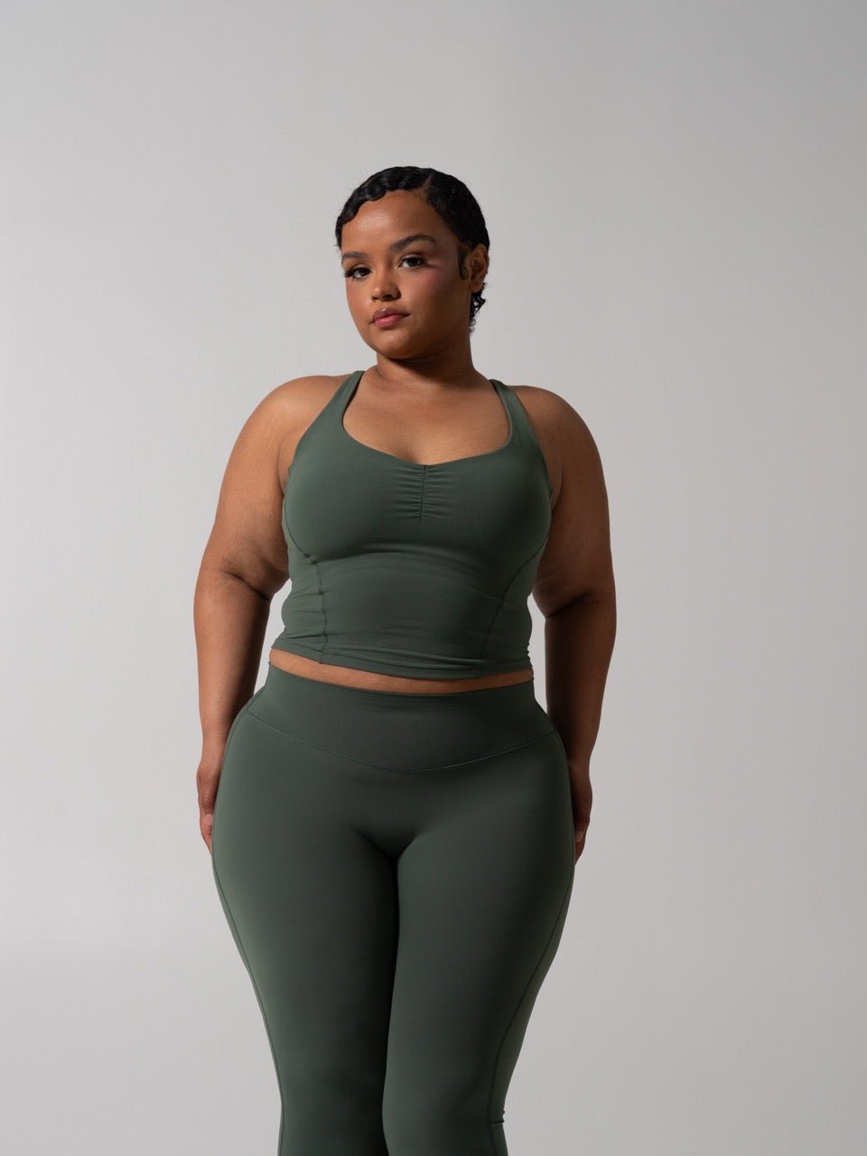 Poshknit Waist Tank - Limon Pepino