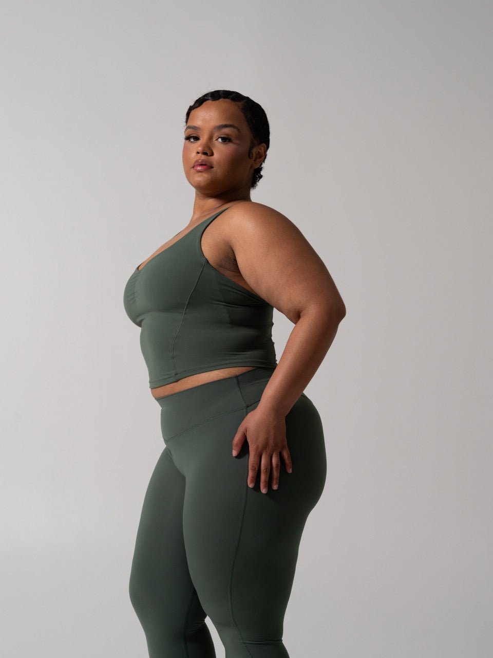 Poshknit Waist Tank - Limon Pepino