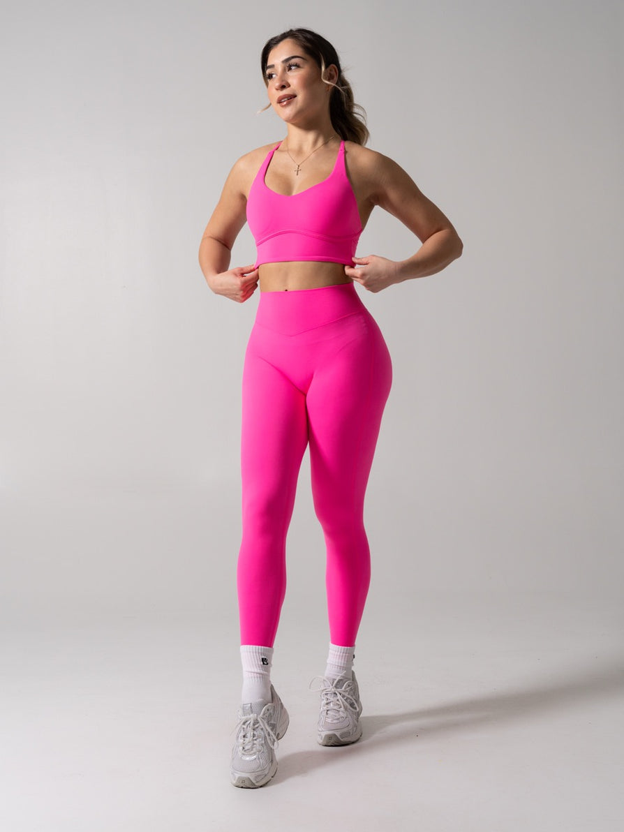 Poshknit Aggressive Scrunch Legging - Hot Mess