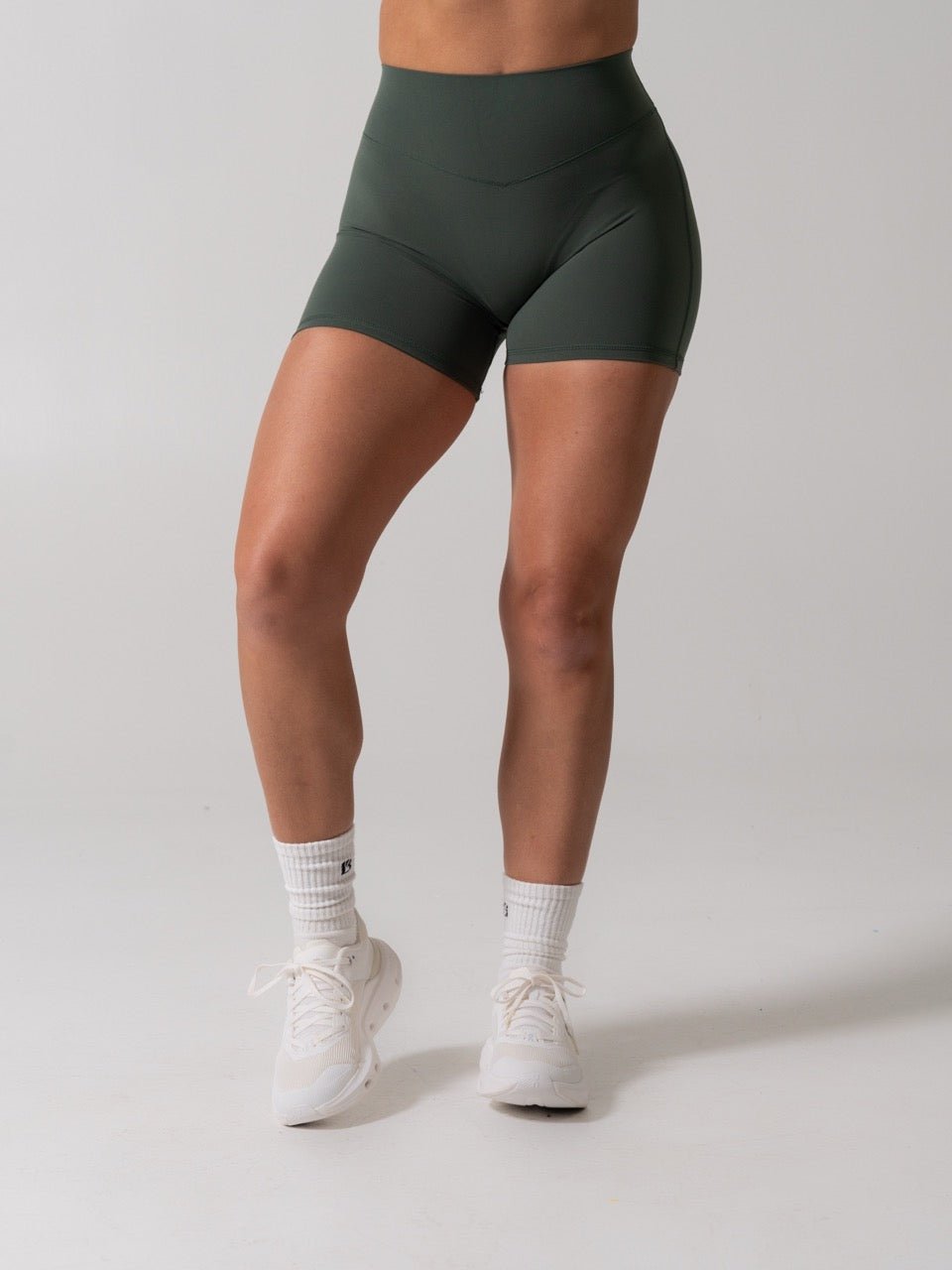 Poshknit Aggressive Scrunch Short 5" - Limon Pepino