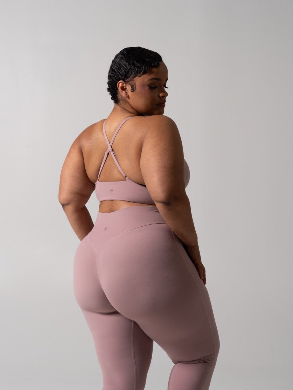 Poshknit Sports Bra - Rose Water