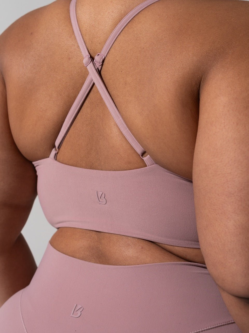 Poshknit Sports Bra - Rose Water