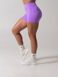 Poshknit Aggressive Scrunch Short 5" - Taffy Purple