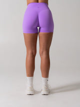 Thumbnail 5 of Poshknit Aggressive Scrunch Short 5" - Taffy Purple, 5 of 5