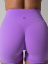 Thumbnail 4 of Poshknit Aggressive Scrunch Short 5" - Taffy Purple, 4 of 5