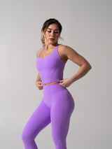 Thumbnail 2 of Poshknit Waist Tank - Taffy Purple, 2 of 5