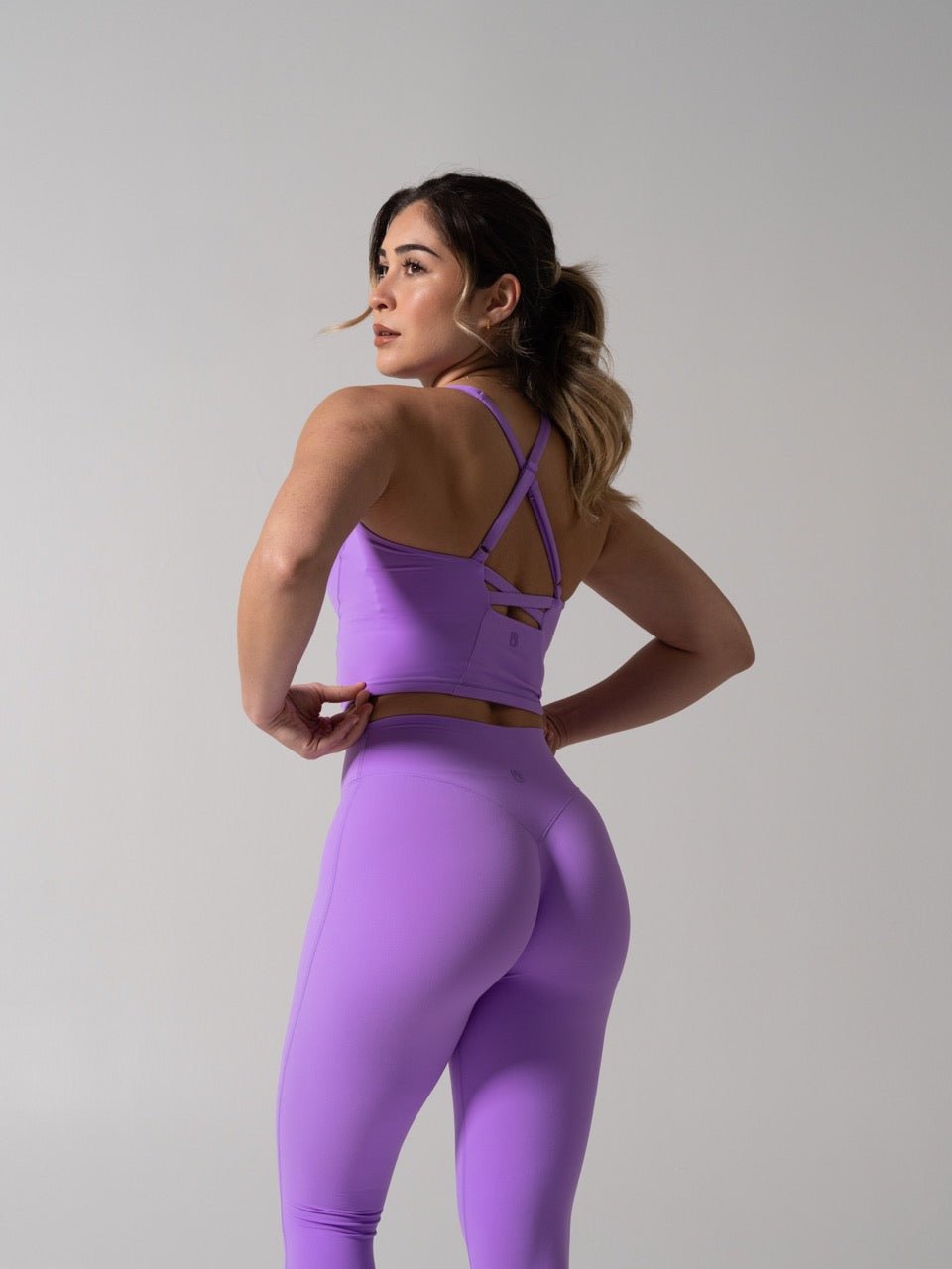 Poshknit Waist Tank - Taffy Purple