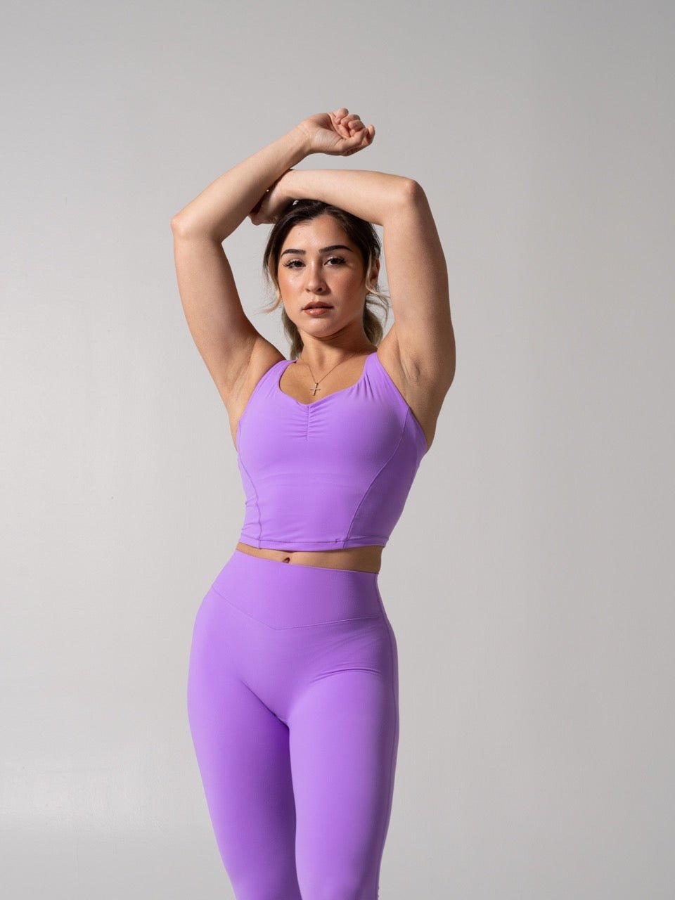 Poshknit Waist Tank - Taffy Purple
