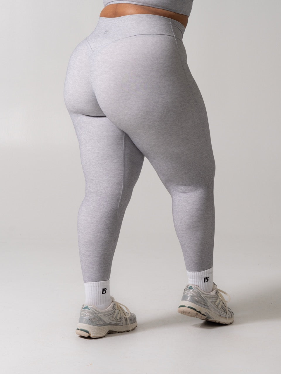 Siren Scrunch Legging - Platinum