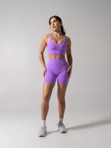 Thumbnail 2 of Poshknit Aggressive Scrunch Short 7" - Taffy Purple, 2 of 6