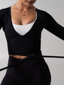 Ballet Wrap - Onyx Black