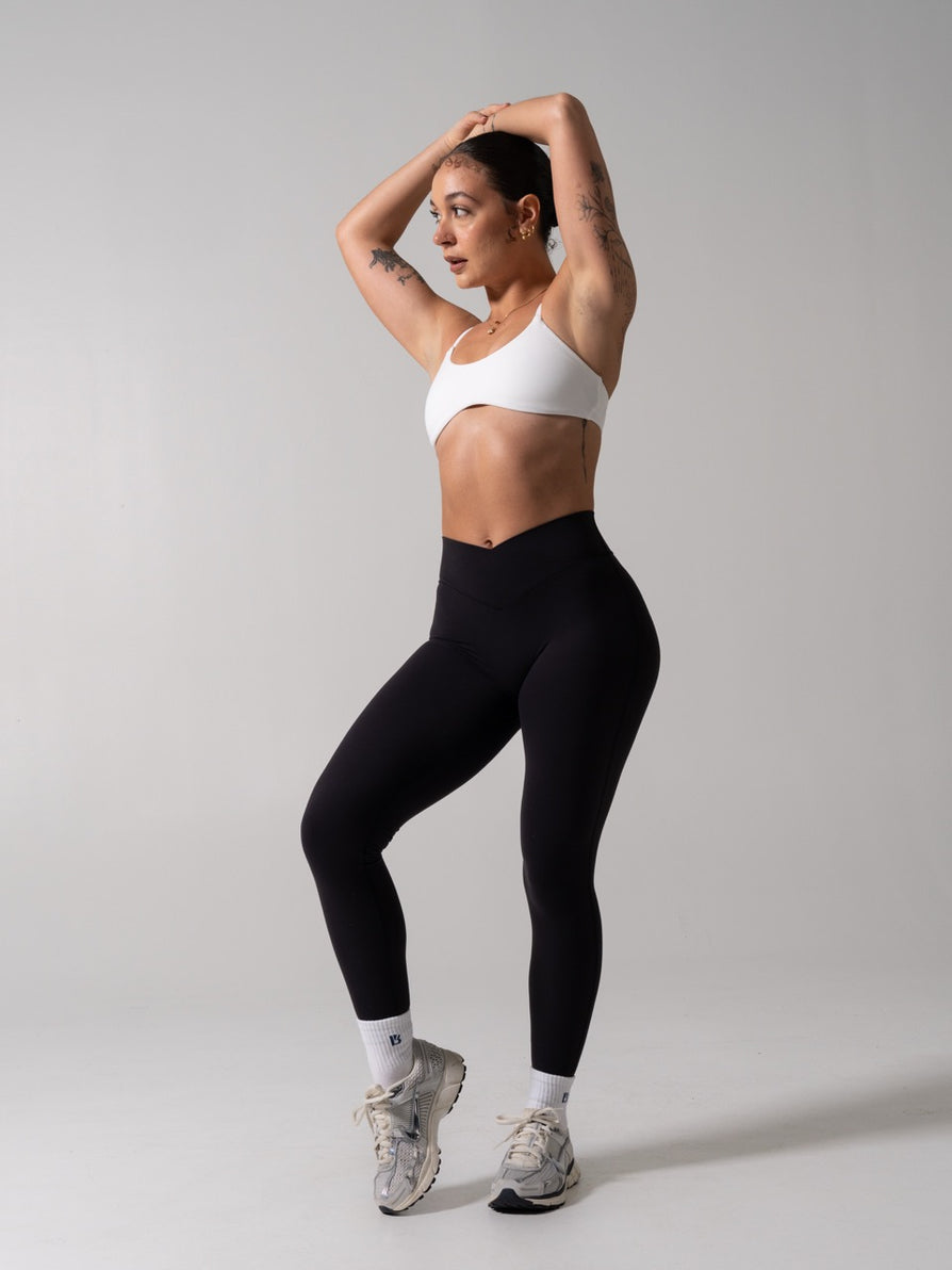 Siren Scrunch Legging - Onyx Black