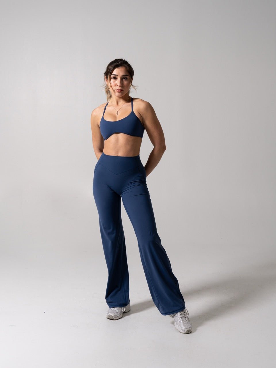 Poshknit Straight Leg Pant - Baked Blue