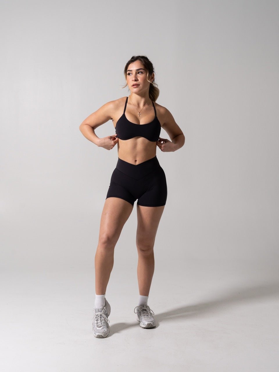 Siren Scrunch Short 5" - Onyx Black