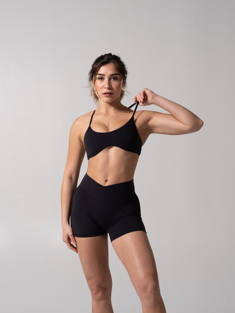 Barre Sports Bra - Onyx Black