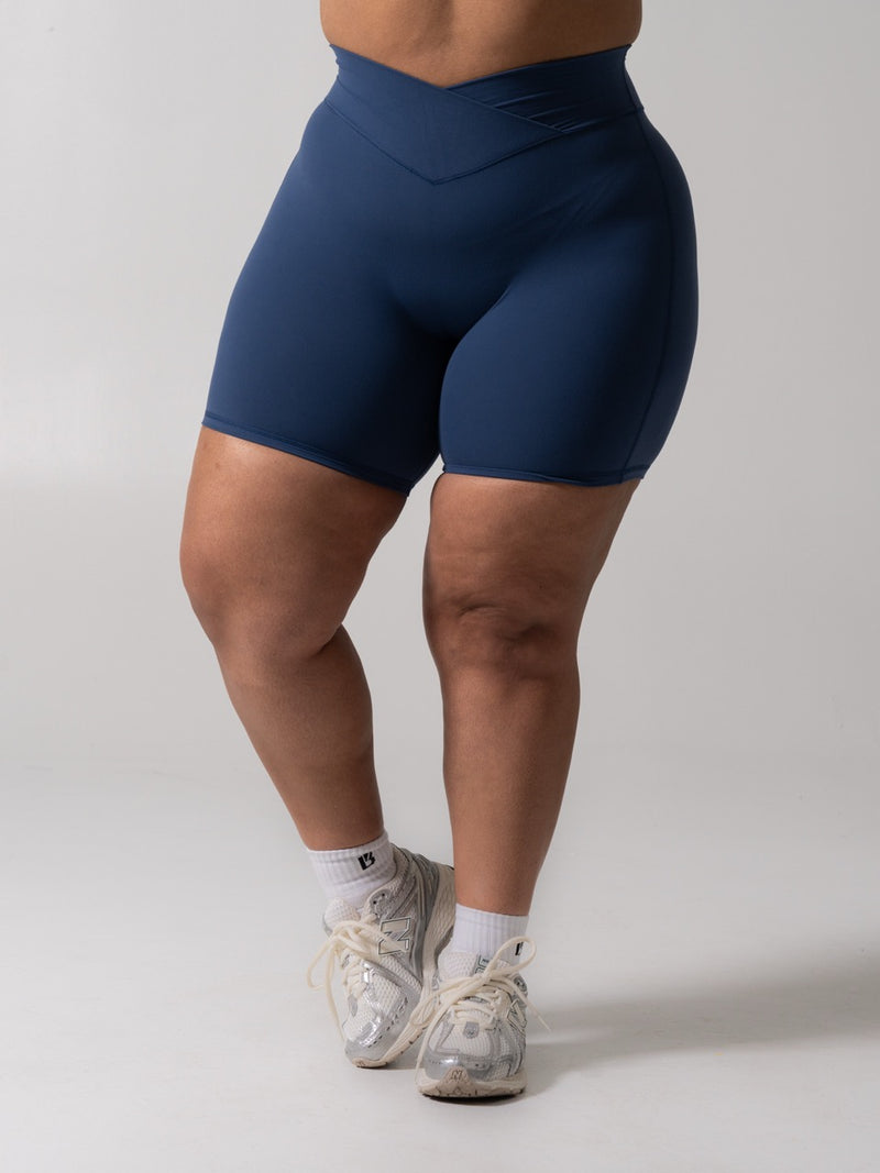 Siren Scrunch Short 5" - Baked Blue